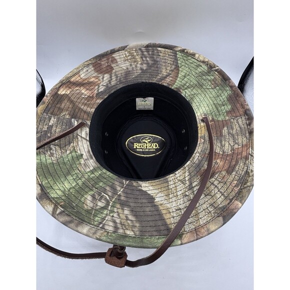 RedHead Timber Camo Boonie Hat Wide Brim Hunting Outdoor Cap - Picture 9 of 16